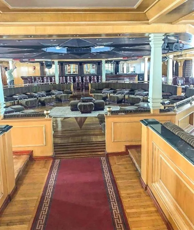 Lounge aboard the MS King Tut I Nile Cruise Nile cruise